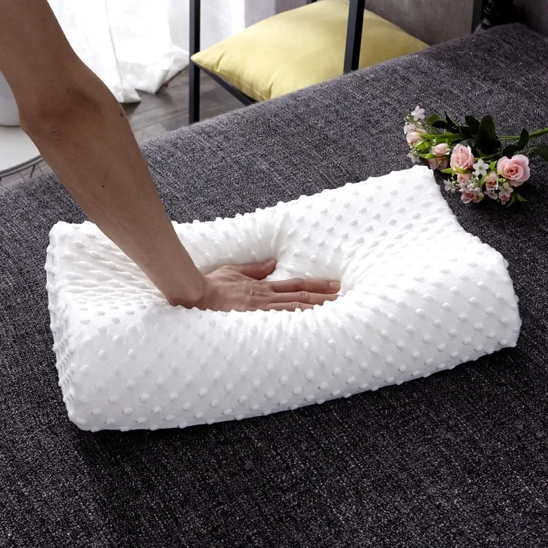 Memory Foam Orthopedic Pillow Neck Pain - Cuscino in cotone memory per dormire