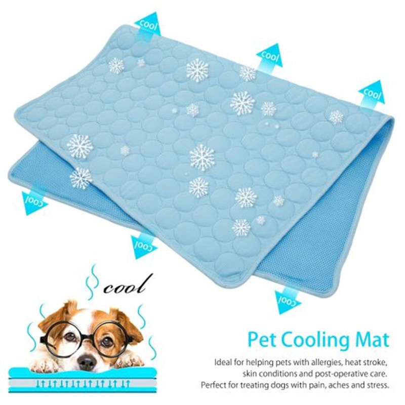 Cooling Blanket Hot Sleepers - Tappetino Refrigerante Definitivo per Animali Domestici,