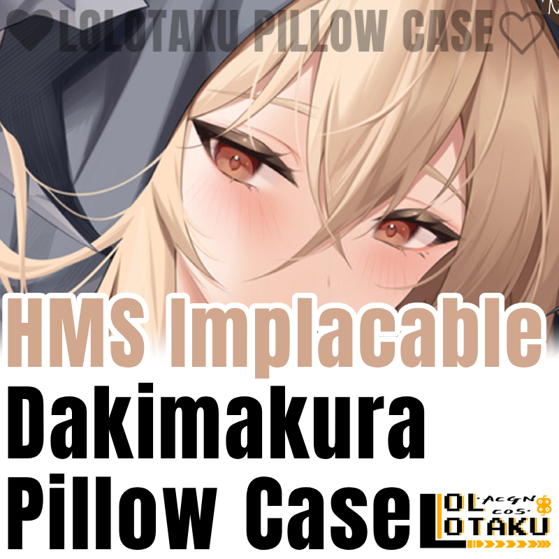 Bedding - HMS Implacable Dakimakura Azur Lane Federa