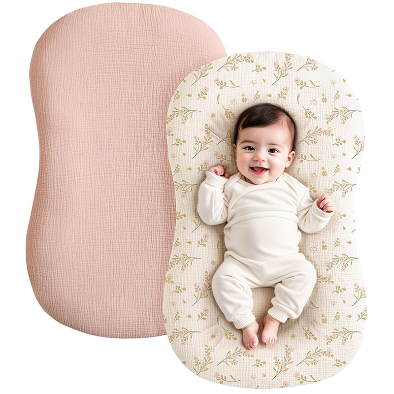Muslin Cotton Bedspread - 2 pezzi copri lettino per bambini