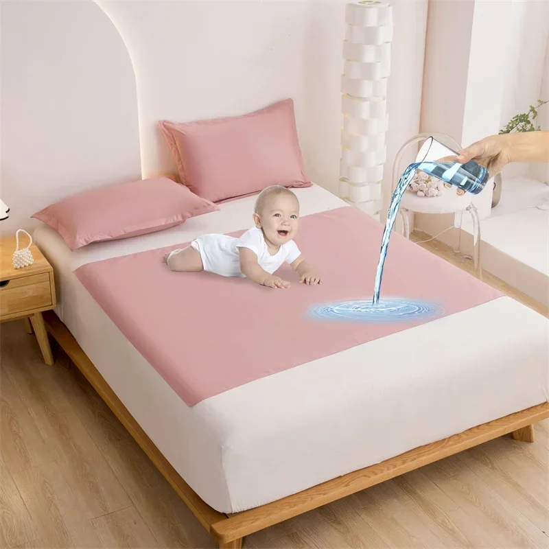 Waterproof Mattress Protector Breathable - Tappetino per pannolini lavabile in tessuto