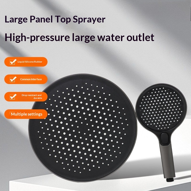 High Pressure Shower Head Handheld - Set Doccia Portatile ad Alta Pressione