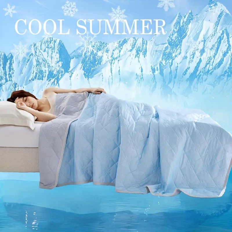 Cooling Blanket Hot Sleepers - 1 pezzo di coperta rinfrescante grande,