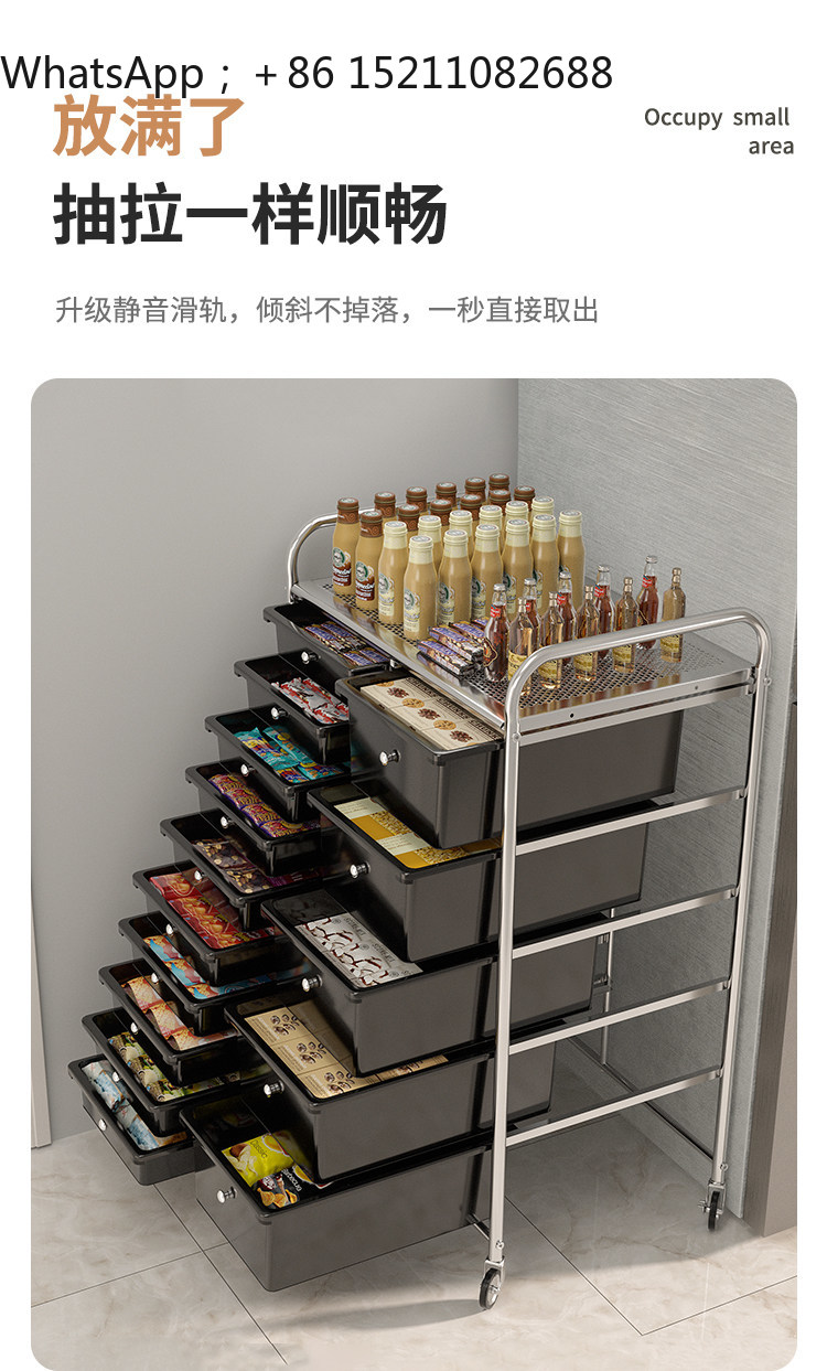 Storage & Organization - Mobiletto SCY con cassetti per cosmetici,
