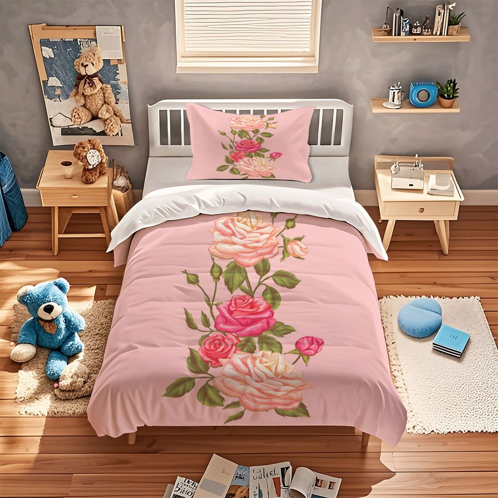 Set Copripiumino con Stampa Fl - Aesthetic Floral Duvet Cover recensione e prezzo