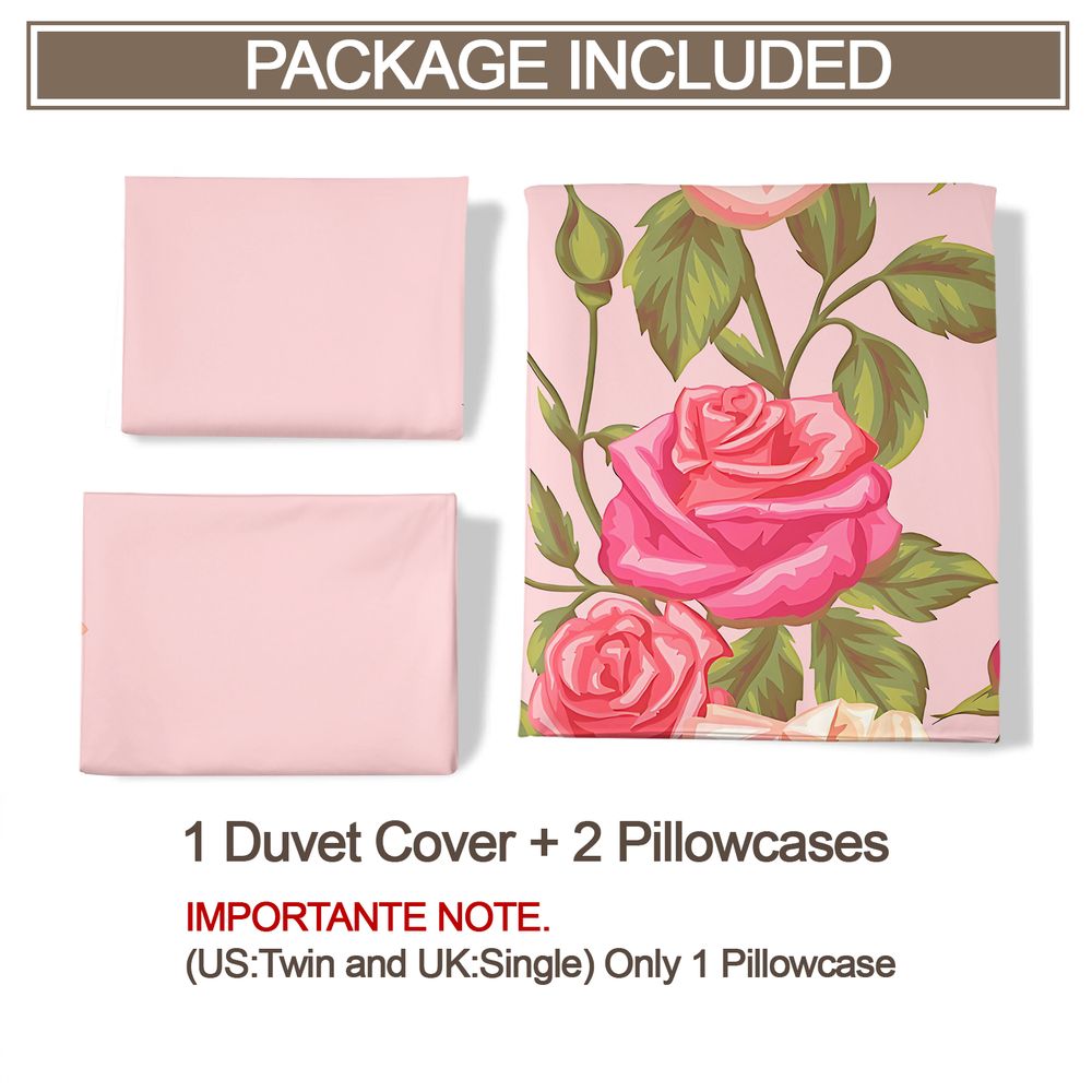 Set Copripiumino con Stampa Fl - Aesthetic Floral Duvet Cover recensione e prezzo