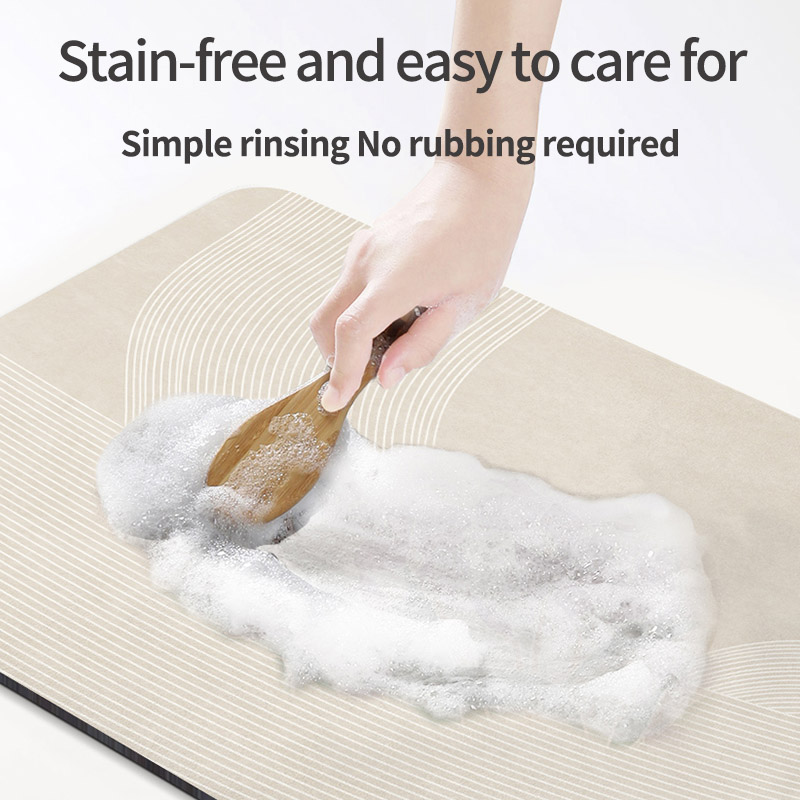 Tappetini per piedi in Diatomi - Quick Dry Diatomite Bath Mat recensione e prezzo