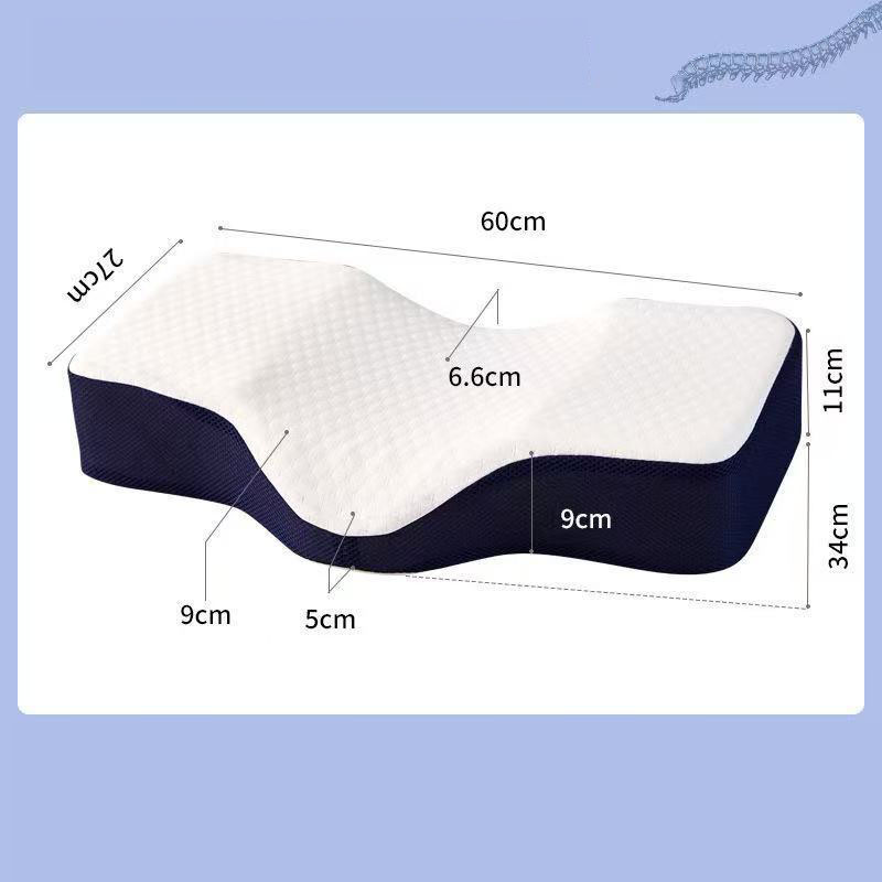 Cuscino Ortopedico Concavo per - Memory Foam Orthopedic Pillow Neck Pain recensione e prezzo