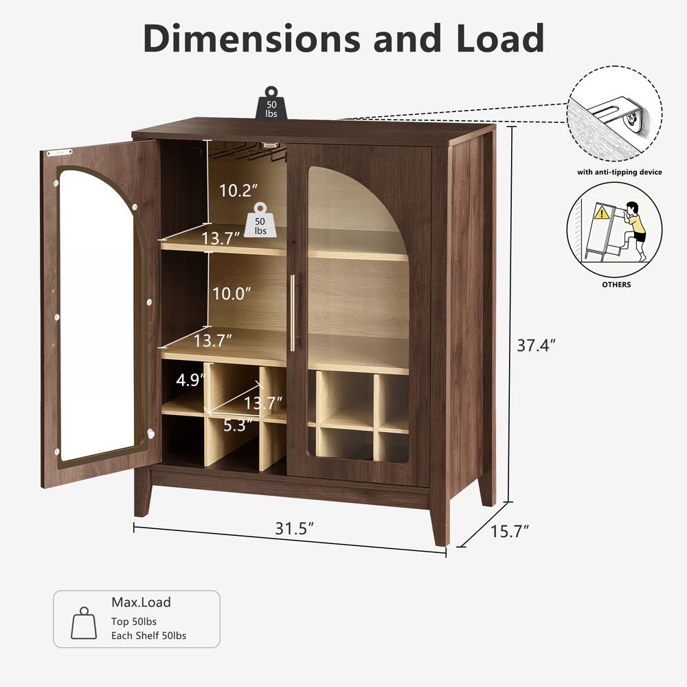 Armadio Alto con Ante in Vetro - Kitchen recensione e prezzo