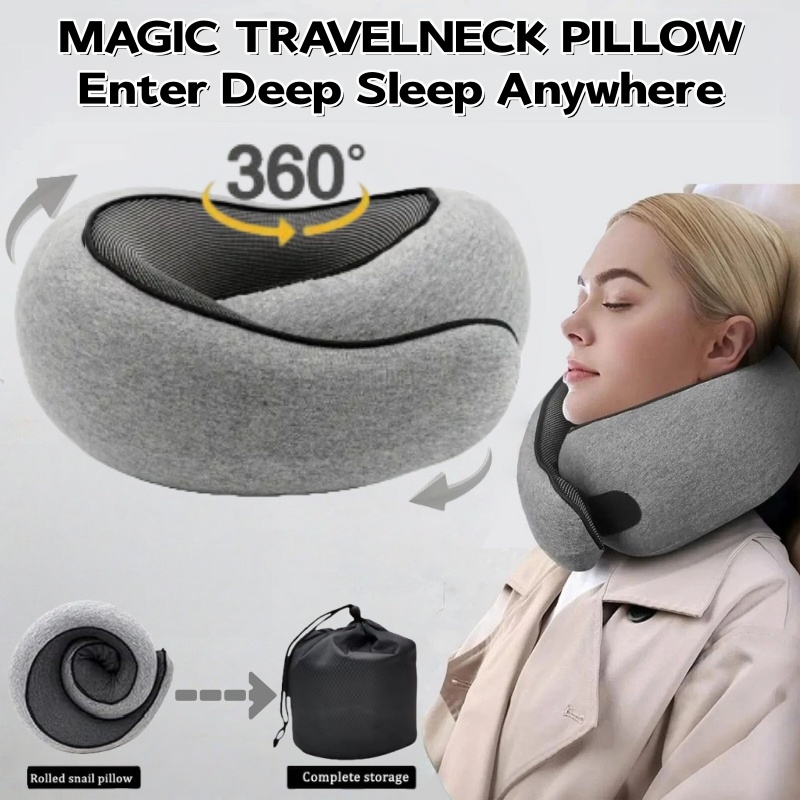 Cuscino da Viaggio Portatile a - Anti Snore Contour Pillow recensione e prezzo