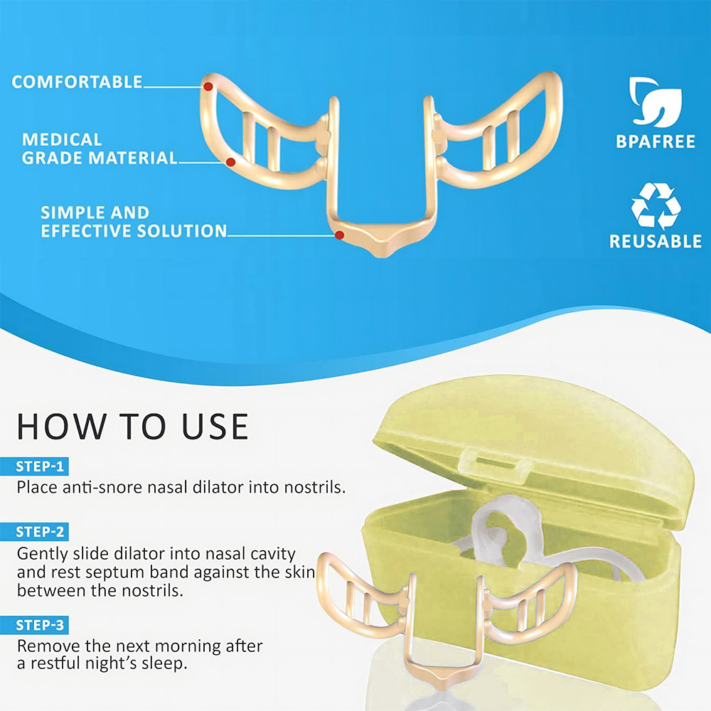 Dilatatore nasale con tappo pe - Anti Snore Contour Pillow recensione e prezzo