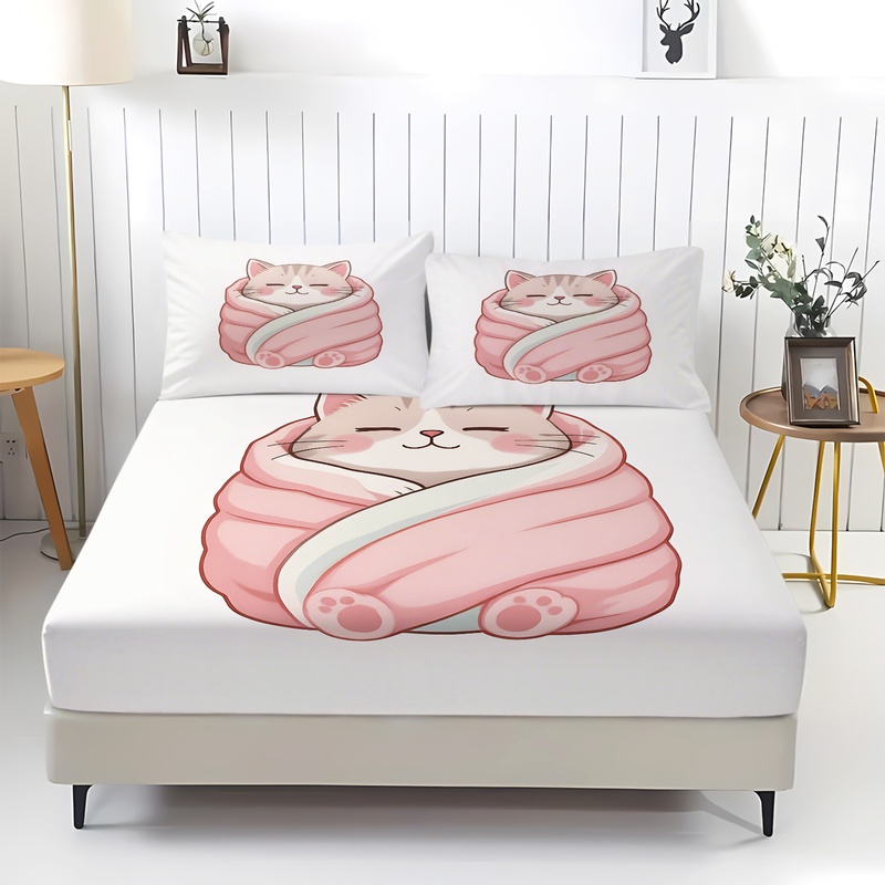 Set di Lenzuola con Stampa di  - Fitted Bed Sheets Deep Pocket recensione e prezzo