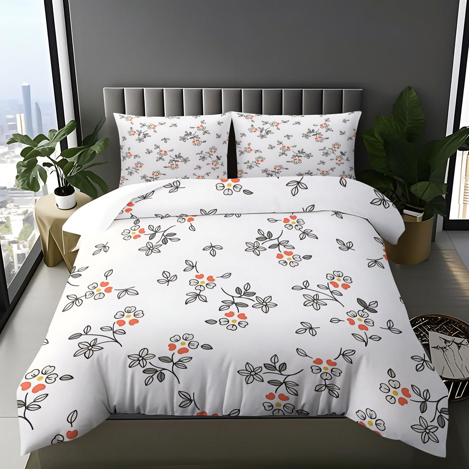 Set Copripiumino Minimalista c - Aesthetic Floral Duvet Cover recensione e prezzo