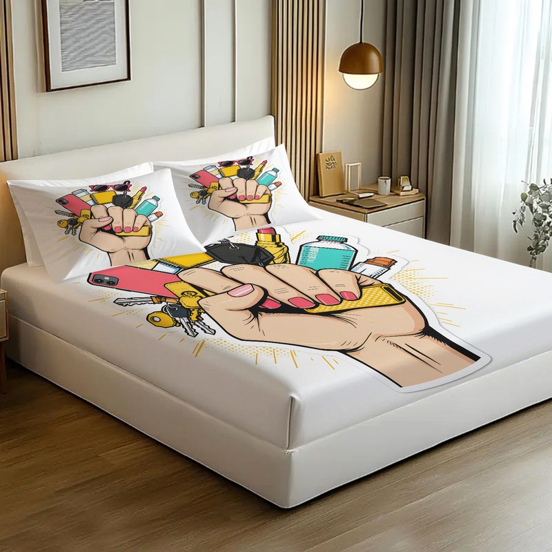 Set di lenzuola con angoli ela - Fitted Bed Sheets Deep Pocket recensione e prezzo