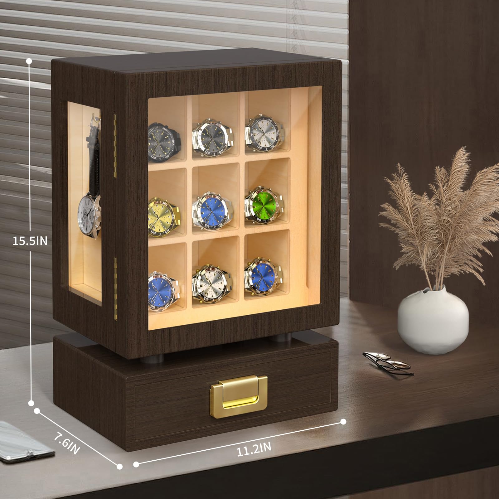 Scatola Porta Orologi in Legno - Storage & Organization recensione e prezzo
