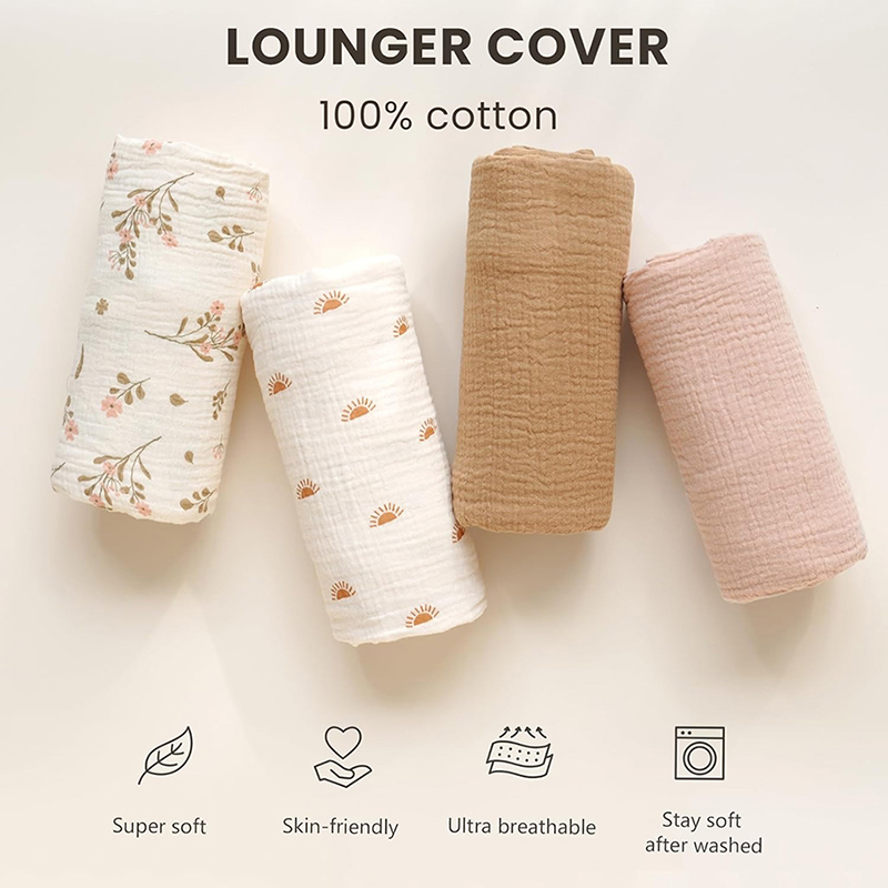 2 pezzi copri lettino per bamb - Muslin Cotton Bedspread recensione e prezzo