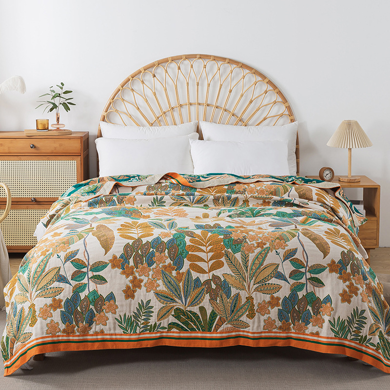 Copriletto in garza di mussola - Muslin Cotton Bedspread recensione e prezzo