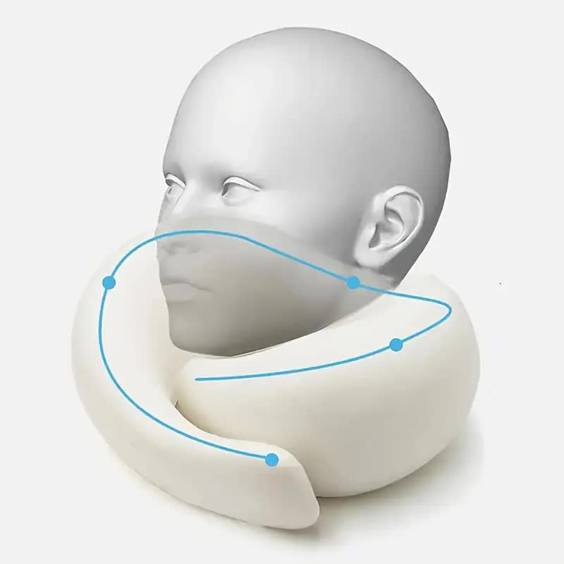 Cuscino per il collo da viaggi - Anti Snore Contour Pillow recensione e prezzo