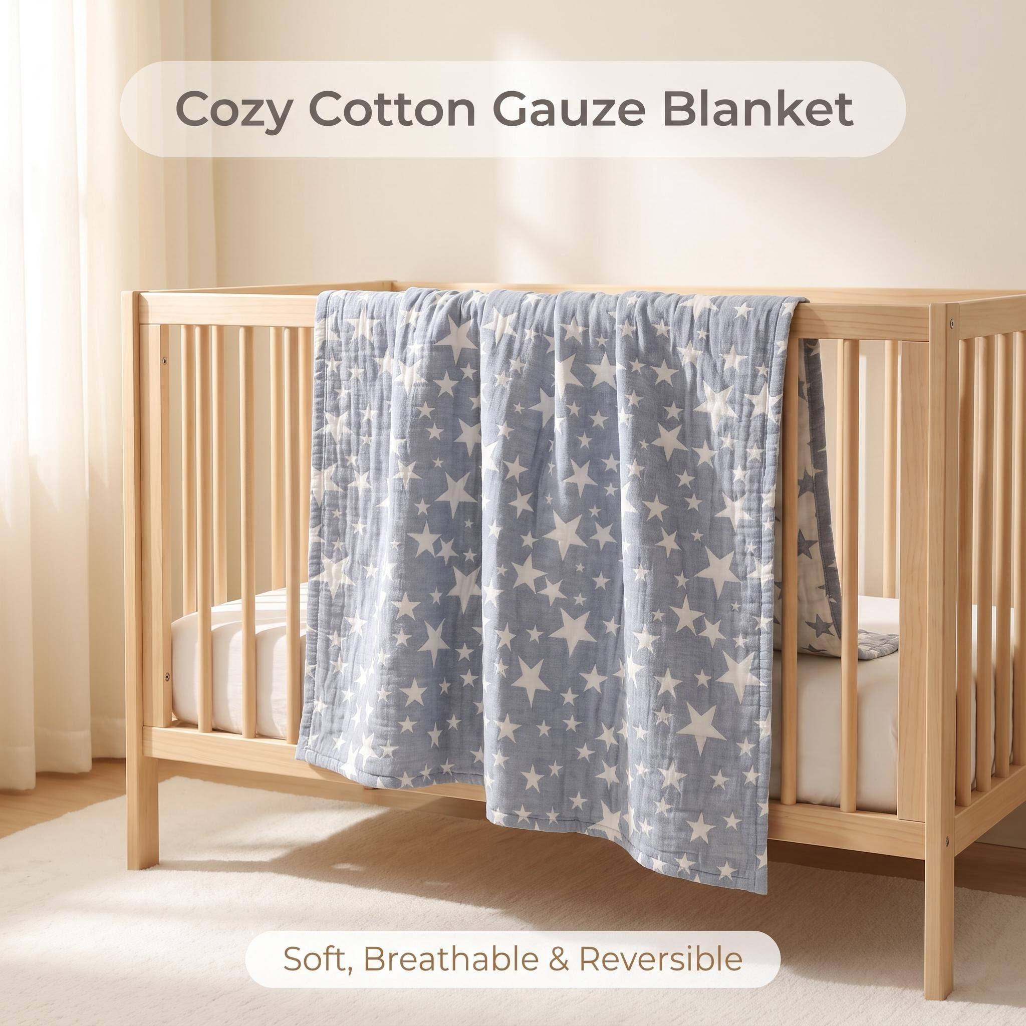 Coperta in Mussola di Cotone a - Muslin Cotton Bedspread recensione e prezzo