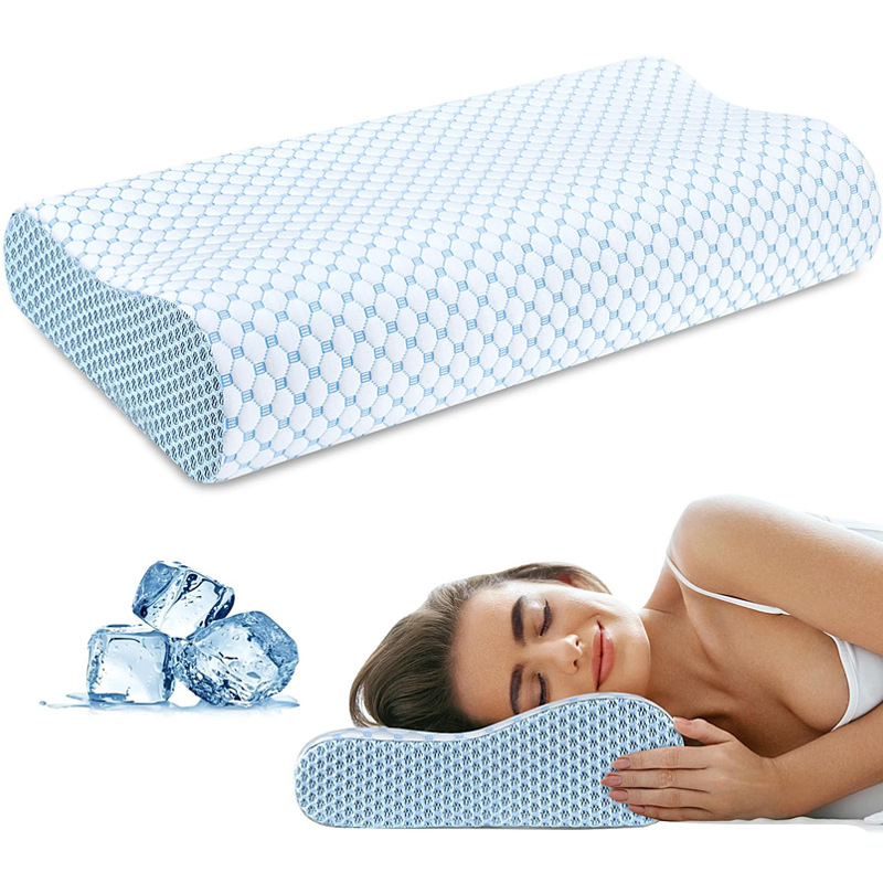 Cuscino a rimbalzo lento 60 *  - Anti Snore Contour Pillow recensione e prezzo