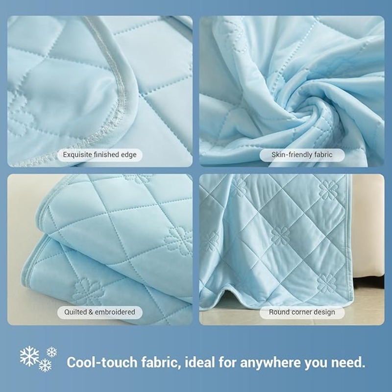 Coperta estiva leggera e trasp - Cooling Blanket Hot Sleepers recensione e prezzo