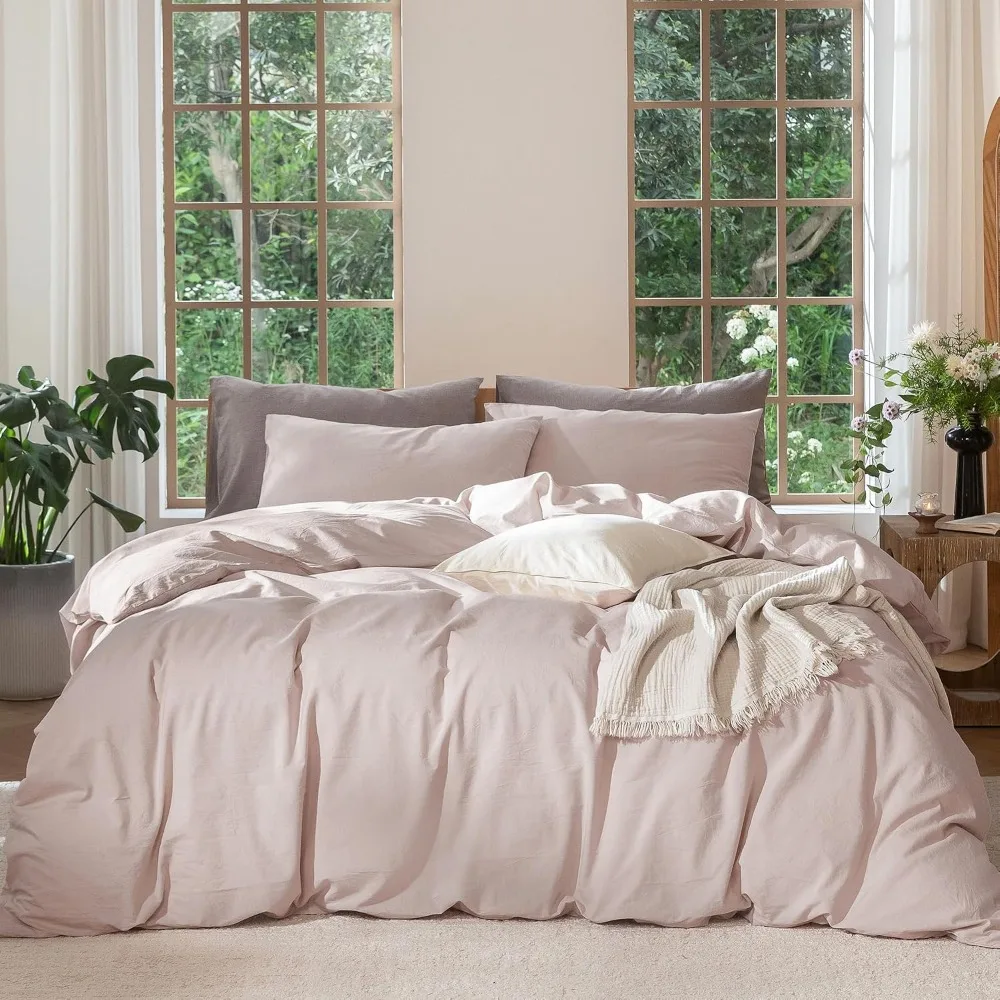 Set Copripiumino 100% Cotone L - Duvet Cover Sets With Zipper recensione e prezzo