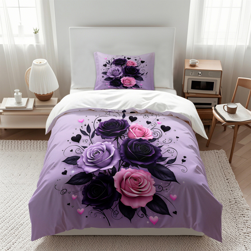 Set Copripiumino con Stampa Fl - Aesthetic Floral Duvet Cover recensione e prezzo