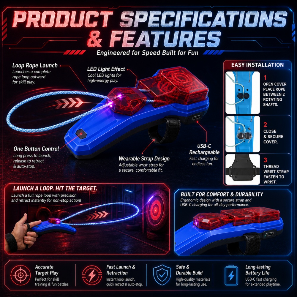 Lanciatore di Corde a Rete di  - Lighting recensione e prezzo