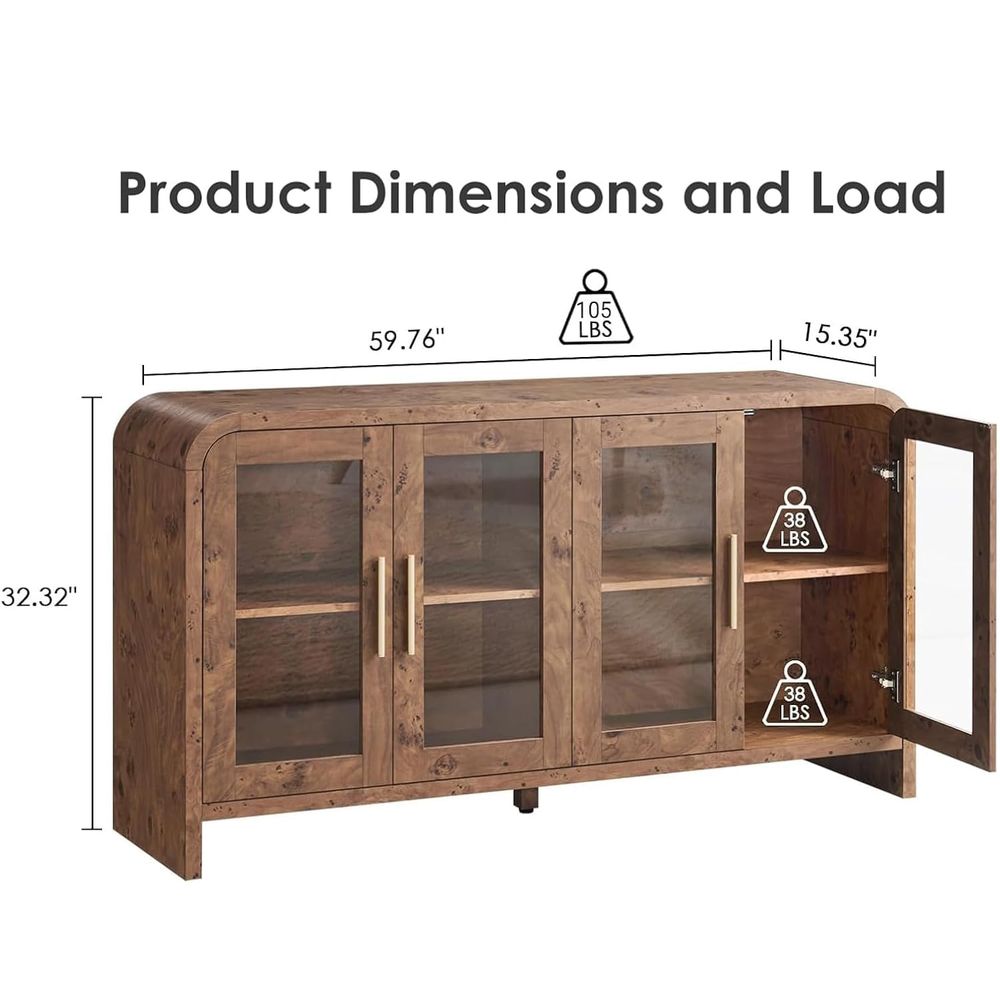 Credenza Buffet con Vani Porta - Storage & Organization recensione e prezzo