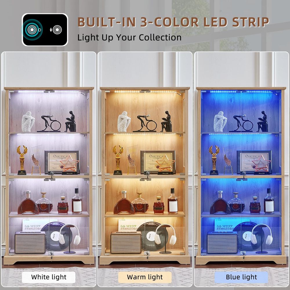 Vetrina in vetro stile rustico - Lighting recensione e prezzo