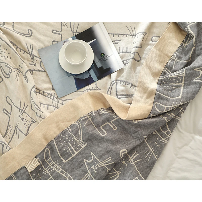 WASART Pure cotton twel copert - Muslin Cotton Bedspread recensione e prezzo