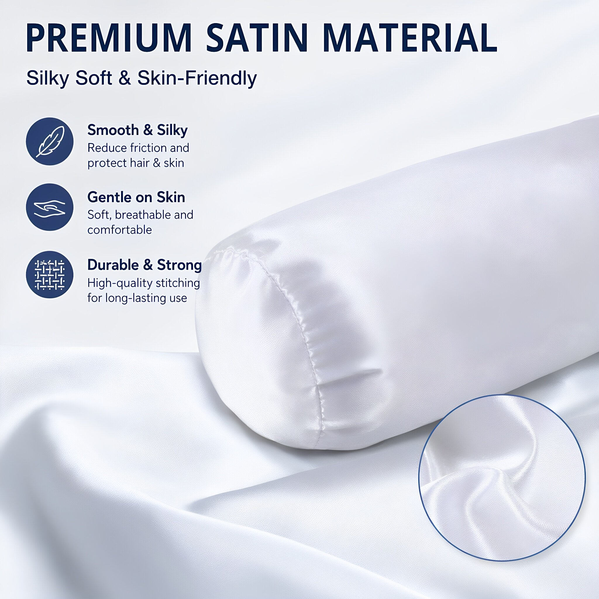 Fodera per Cuscino Cervicale i - Satin Silk Pillowcase Hair Skin recensione e prezzo