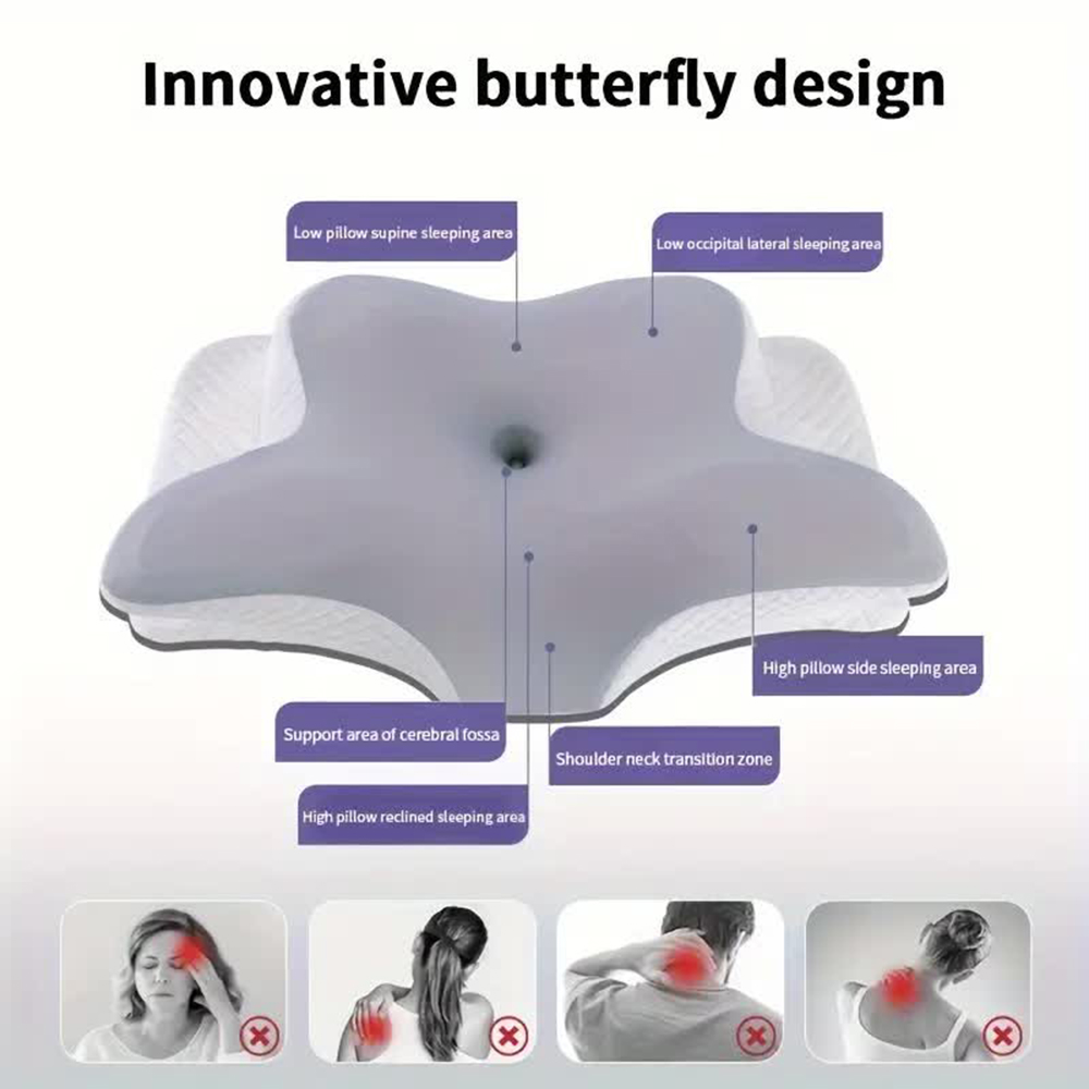 Cuscini in memory foam a forma - Memory Foam Orthopedic Pillow Neck Pain recensione e prezzo