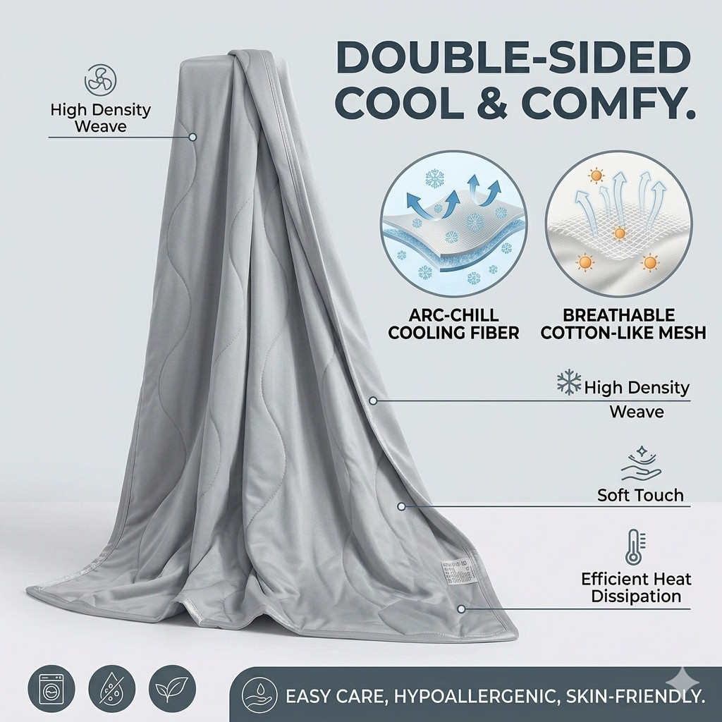 Coperta Leggera e Traspirante  - Cooling Blanket Hot Sleepers recensione e prezzo